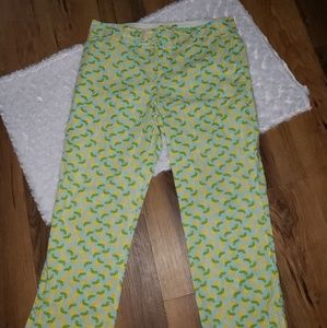 Lemon Lilly Pulitzer 🍋 Capri pants